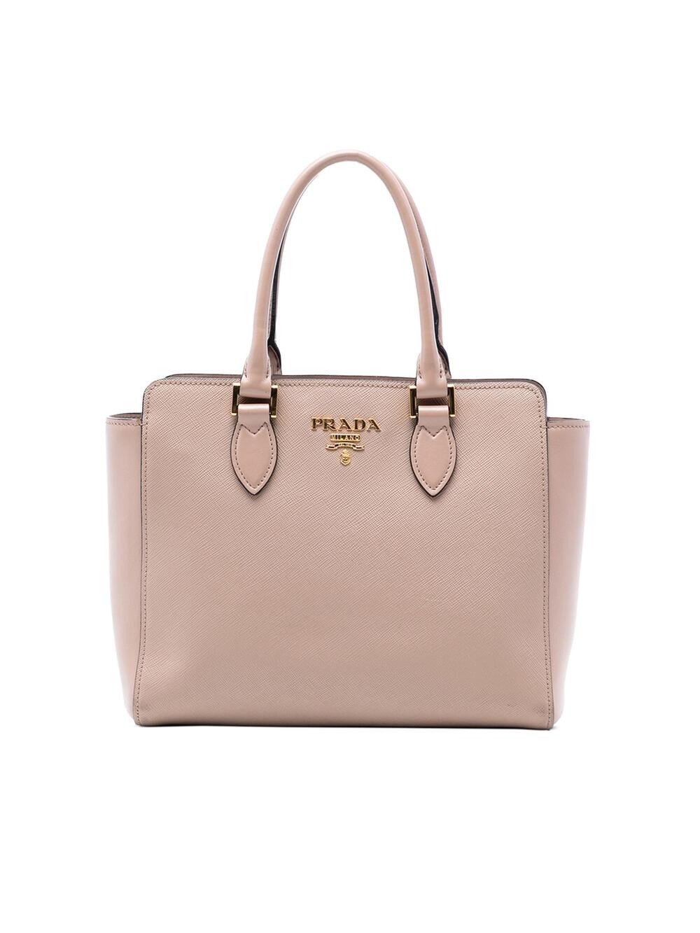 Prada Soft Calf Trimmed Saffiano Lux #271989P58B